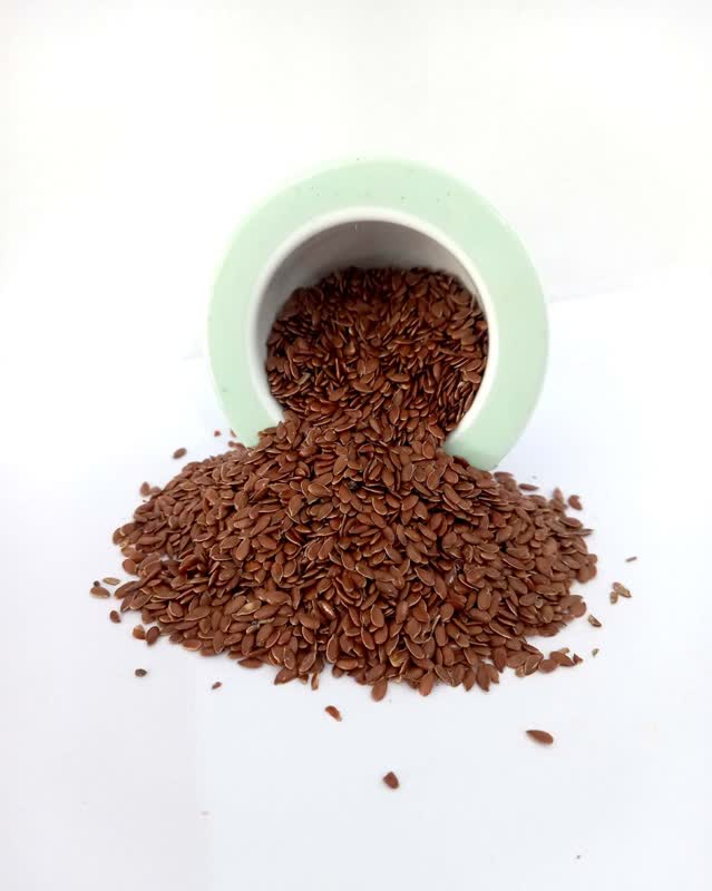 کتان قهوه ای (بزرک)